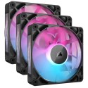 Corsair iCUE LINK RX120 RGB Obudowa komputera Wentylator 12 cm Czarny 3 szt.