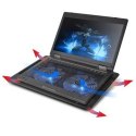 Podkładka chłodząca pod laptop Thermaltake Massive 14 rev.2 CL-N001-PL14BU-A (17.x cala; 2 wentylatory; HUB)