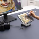 Podstawka ergonomiczna do iPad Pro ze stacją dokującą j5create Multi-Angle Stand with Docking Station for iPad Pro USB-C 1x4K HD