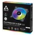 Wentylator Arctic P14 PWM PST A-RGB, czarny - 140mm