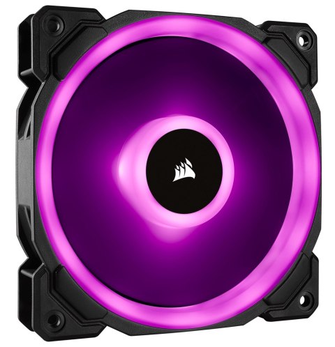 Wentylator Corsair Fan LL120 RGB 120mm PWM Triple Pack 3x120mm Black (CO-9050072-WW)