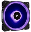 Wentylator Corsair Fan LL120 RGB 120mm PWM Triple Pack 3x120mm Black (CO-9050072-WW)