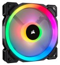 Wentylator Corsair Fan LL120 RGB 120mm PWM Triple Pack 3x120mm Black (CO-9050072-WW)