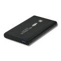 Obudowa zewnętrzna Qoltec do dysków HDD/SSD 2.5" SATA3/USB 3.0 (czarna)