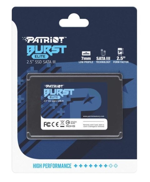 SSD Patriot Burst Elite 240GB 2.5" SATAIII TLC