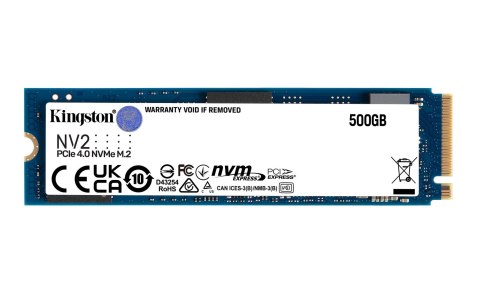 Dysk SSD Kingston NV2 (500GB; M.2 2280; PCIe 4.0 x4 NVMe; SNV2S/500G)