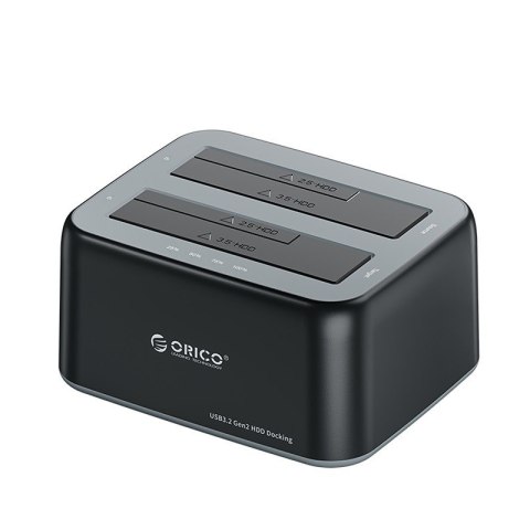 ORICO STACJA KLONUJĄCA 2X SATA 2,5/3,5" USB-C 10GBPS