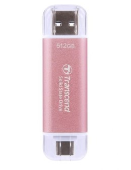 SSD USB3.0 512GB EXT. A/C/PINK TS512GESD310P TRANSCEND