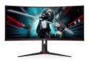 AOC G2 CU34G2X/BK monitor komputerowy 86,4 cm (34") 3440 x 1440 px Quad HD LED Czarny