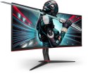 AOC G2 CU34G2X/BK monitor komputerowy 86,4 cm (34") 3440 x 1440 px Quad HD LED Czarny