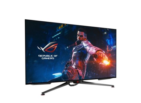 ASUS ROG Swift PG48UQ monitor komputerowy 120,7 cm (47.5") 3840 x 2160 px 4K Ultra HD OLED Czarny