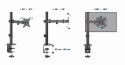 GEMBIRD BIURKOWE REGULOWANE RAMIĘ/UCHWYT NA MONITOR 17-32, VESA 100X100MM, DO 9 KG