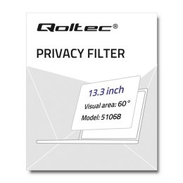 Qoltec Filtr prywatyzujący RODO do MacBook Pro Retina 13.3