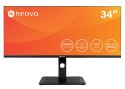 AG Neovo DW3401 LED display 86,4 cm (34") 3440 x 1440 px UltraWide Quad HD Czarny