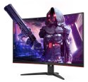 AOC Gaming CQ32G2SE/BK LED display 80 cm (31.5") 2560 x 1440 px 2K Ultra HD Czarny, Czerwony