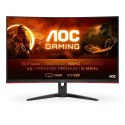 AOC Gaming CQ32G2SE/BK LED display 80 cm (31.5") 2560 x 1440 px 2K Ultra HD Czarny, Czerwony