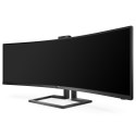 Monitor Philips 499P9H/00 (48,8"; VA; 5120x1440; DisplayPort, HDMI x2; kolor czarny)