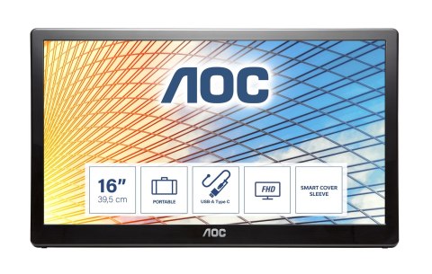 MONITOR AOC LED 15,6" E1659FWU