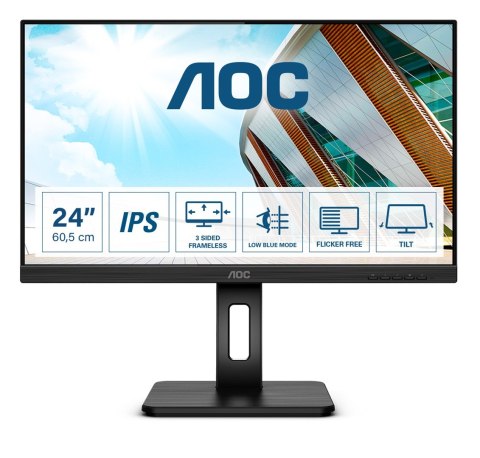 MONITOR AOC LED 24" 24P2Q (WYPRZEDAŻ)