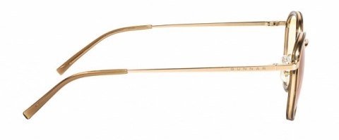 GUNNAR Optiks Atherton Okulary komputerowe - Przezroczyste szkło, złoty