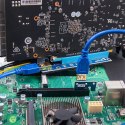 Qoltec Riser PCI-E 1x - 16x | USB 3.0 | ver. 009S | SATA / PCI-E 6 pin