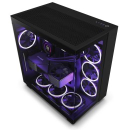 NZXT OBUDOWA H9 FLOW MIDI TOWER Z OKNEM CZARNA CM-H91FB-01