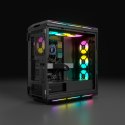 Obudowa Corsair iCUE 5000T RGB Mid-Tower ATX Tempered Glass Black (CC-9011230-WW)