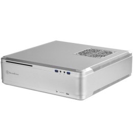 Obudowa SilverStone SST-FTZ01S Fortress Mini-ITX - srebrna