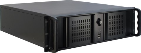 Inter-Tech 3U 3098-S, 19" Rack Server Chassis - czarny