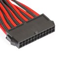 PHANTEKS 8-Pin EPS12V Przedłużka 50cm - z rękawem czerwona