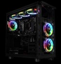 Wentylator do obudowy Thermaltake Ring 12 RGB Plus TT Premium 5 pack CL-F054-PL12SW-A (120 mm; 1500 obr/min; RGB)