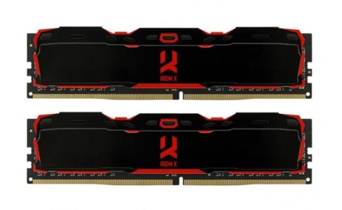 GOODRAM DDR4 16GB PC4-25600 (3200MHz) 16-20-20 DUAL CHANNEL KIT IRDM X BLACK 1024x8