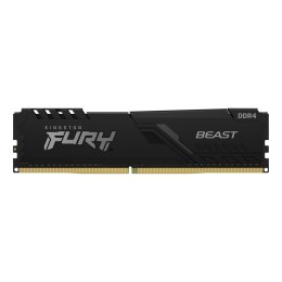 KINGSTON 16GB 2666MHz DDR4 CL16 DIMM 1Gx8 FURY Beast Black KF426C16BB1/16