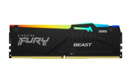 Kingston FURY DDR5 8GB (1x8GB) 6000MHz CL40 Beast Black RGB