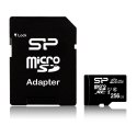 Karta pamięci Silicon Power microSDXC Elite 256GB CL10 UHS-1 (U1) + ADAPTER microSD-SD (SP256GBSTXBU1V10SP)