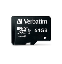 MICRO SDXC CARD 64GB/INCL ADAPTER R: 90MB/S W: 10MB/S