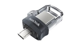 Pendrive SanDisk SDDD3-256G-G46 (256GB; microUSB, USB 3.0; kolor szary)