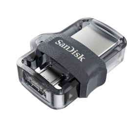 Pendrive SanDisk SDDD3-256G-G46 (256GB; microUSB, USB 3.0; kolor szary)