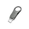 Pendrive Silicon Power Mobile C80 32GB Dual USB 3.1/Type-C Silver (SP032GBUC3C80V1S)