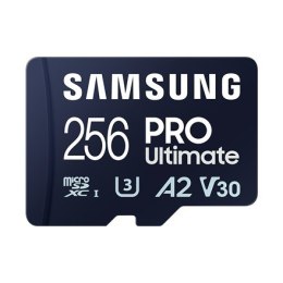 SAMSUNG Pamiec Micro SD 256GB PRO Ultimate+microSD read