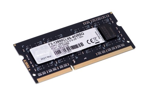 G.SKILL SO-DIMM DDR3 4GB 1600MHZ CL9 1,5V F3-12800CL9S-4GBSQ