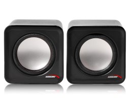 Głośniki komputerowe 6W USB Silver&Black Audiocore AC870 B