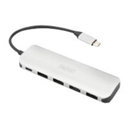 HUB 4-portowy USB 3.0 SuperSpeed z Typ C PDaktywny, aluminium