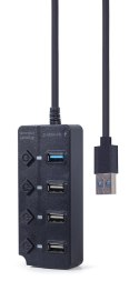 I/O HUB USB3 4PORT/UHB-U3P1U2P3P-01 GEMBIRD