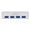 ORICO HUB USB AKTYWNY BIURKOWY, 4X USB-A, 5GBPS