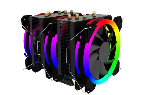 GEMBIRD WENTYLATOR CPU HURACAN X500 RGB