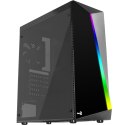 Geh AeroCool Midi Shard Czarny RGB Micr