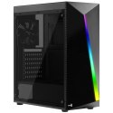 Geh AeroCool Midi Shard Czarny RGB Micr