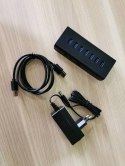 AUKEY CB-H3 HUB USB 7W1 AKTYWNY 7XUSB 3.0 5GBPS