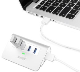 AUKEY CB-H5 HUB USB-C SLIM ALUMINIUM 4XUSB 3.0